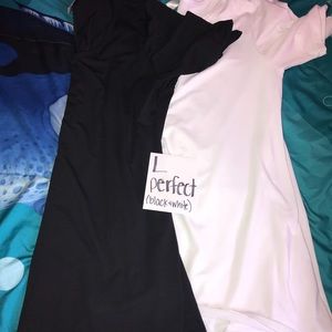 White and black large perfect